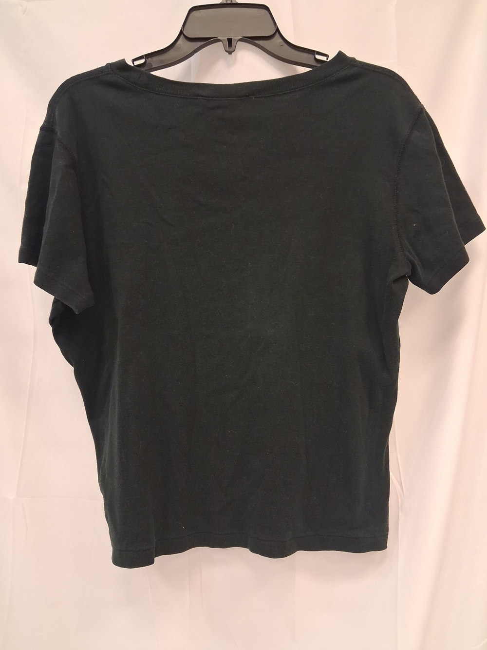 Ralph Lauren Black Short-Sleeve Crew Tee with Polo Pony - Picture 3 of 3